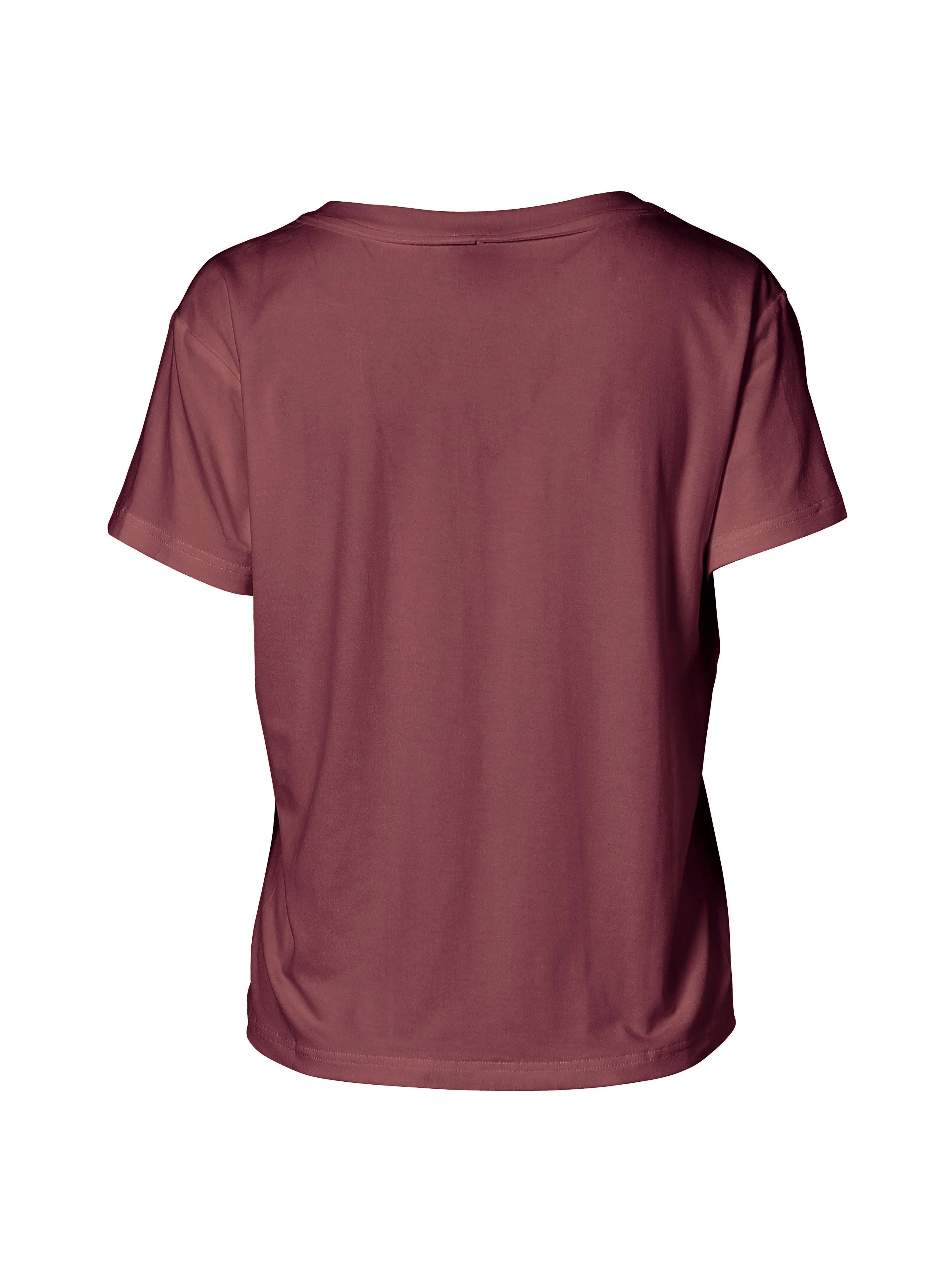 RUTH T-Shirt - Dark plum