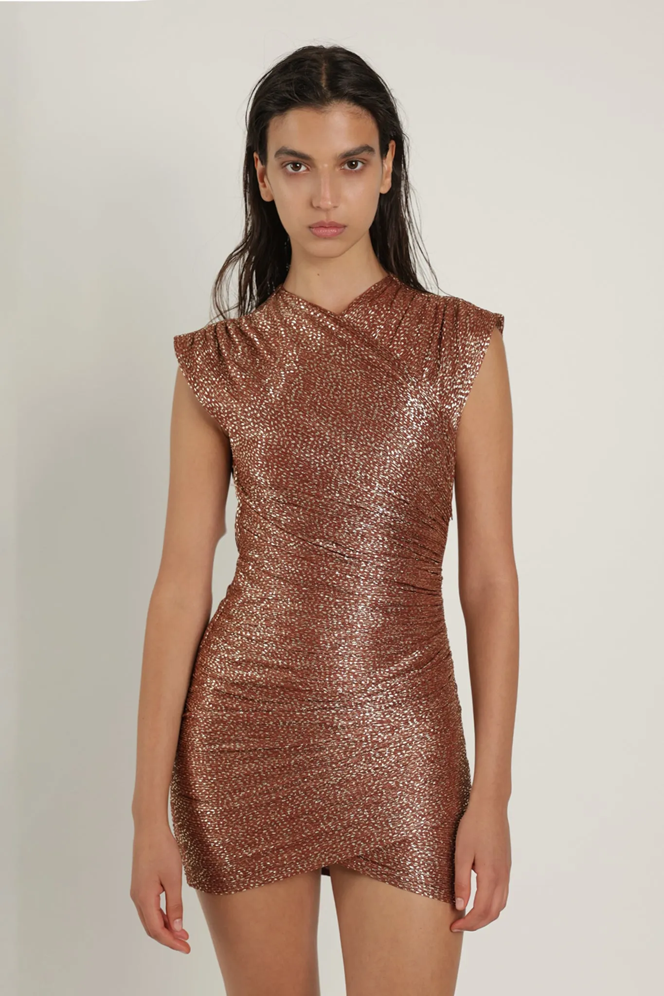 SABINA MUSAYEV Vered Dress - Rust