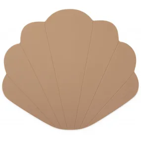 Silicone Clam Placemat - Blush