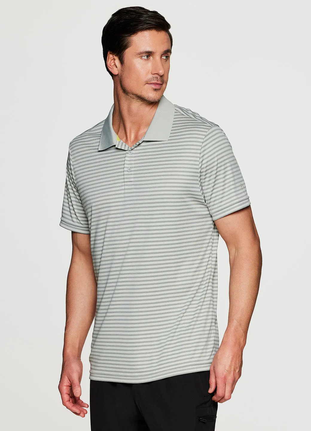 Stay On Course Striped Polo