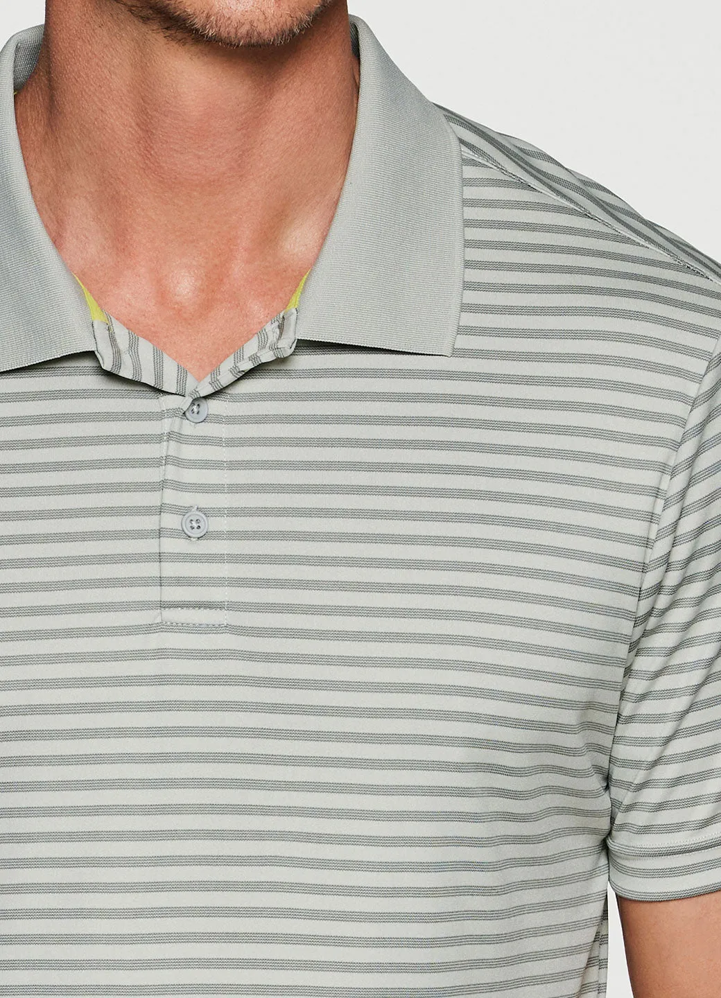 Stay On Course Striped Polo