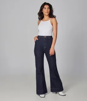 STEVIE-DRB High Rise Flare Jeans