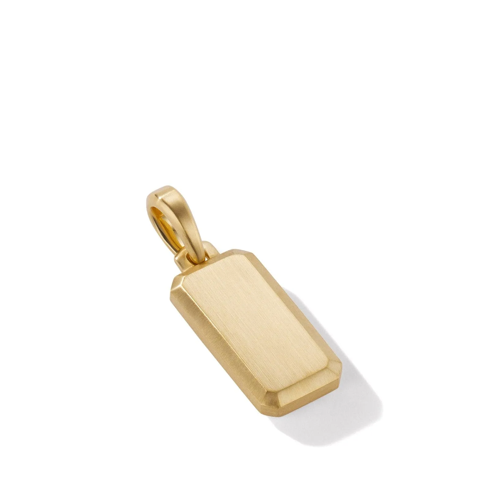 Streamline Amulet in 18K Yellow Gold, 17mm