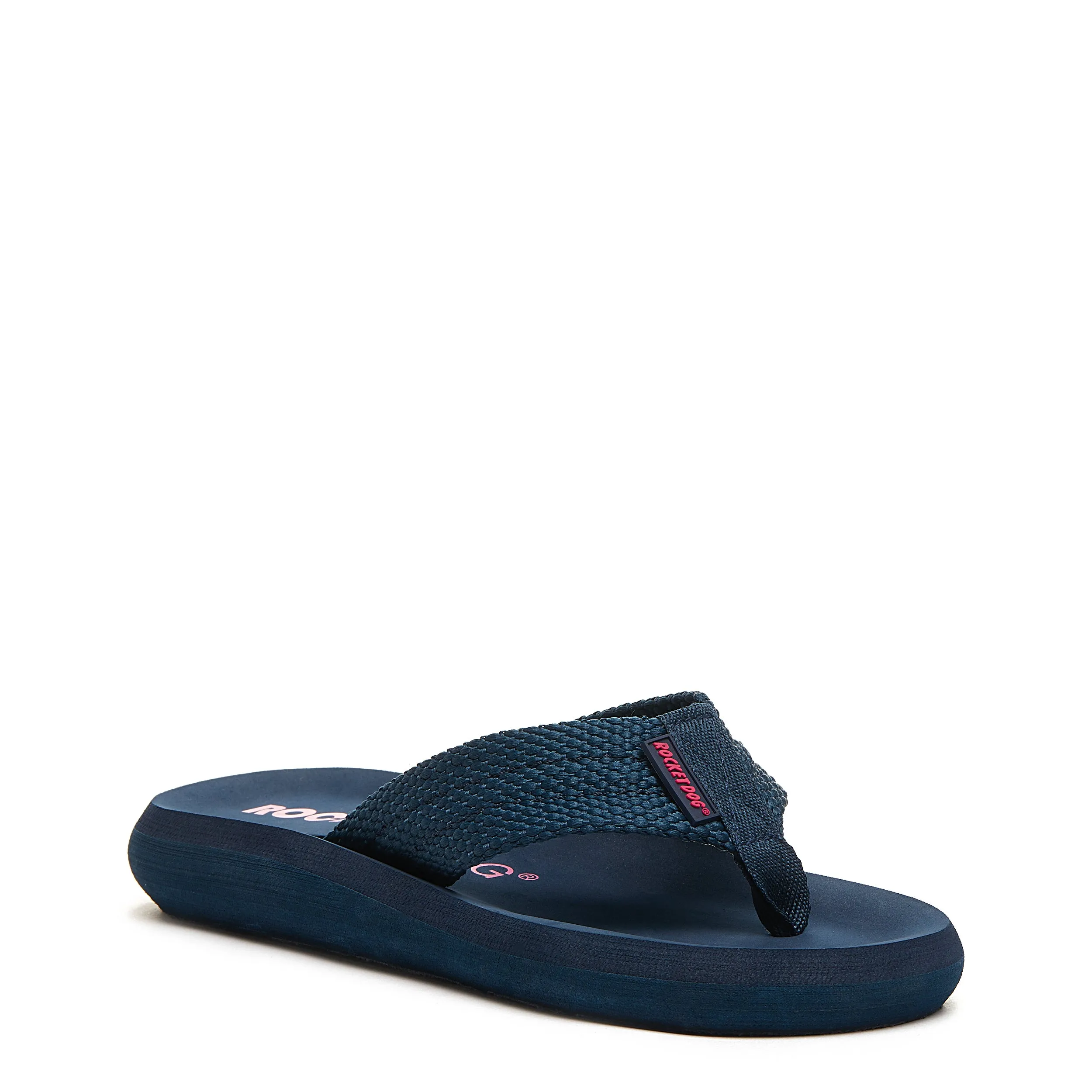 Sunset Navy Webbing Flip Flops