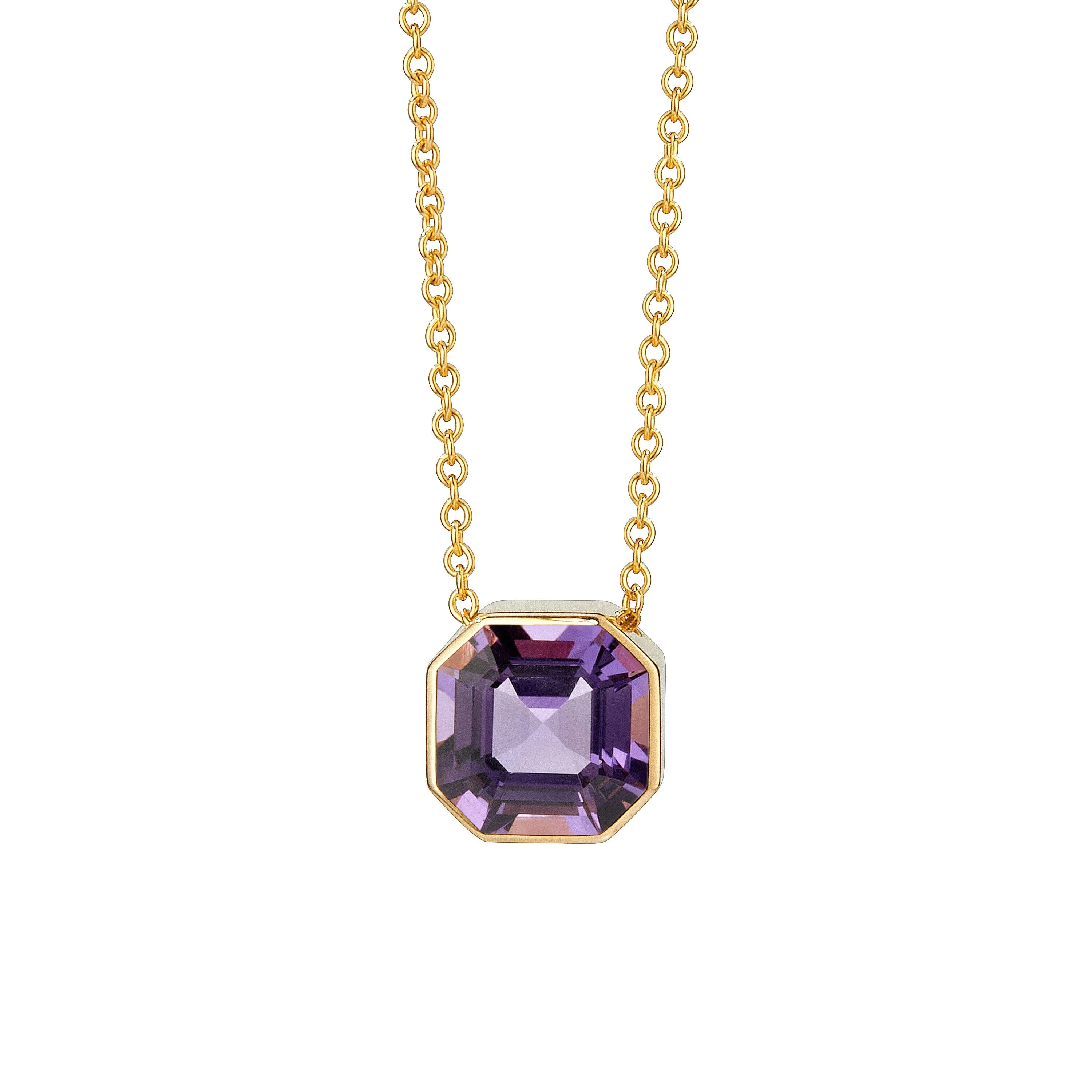 Syna Geometrix Gemstone Necklace