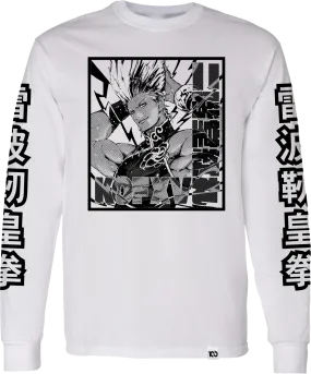 THE KING OF FIGHTERS 'Benimaru' Long Sleeve Shirt - White