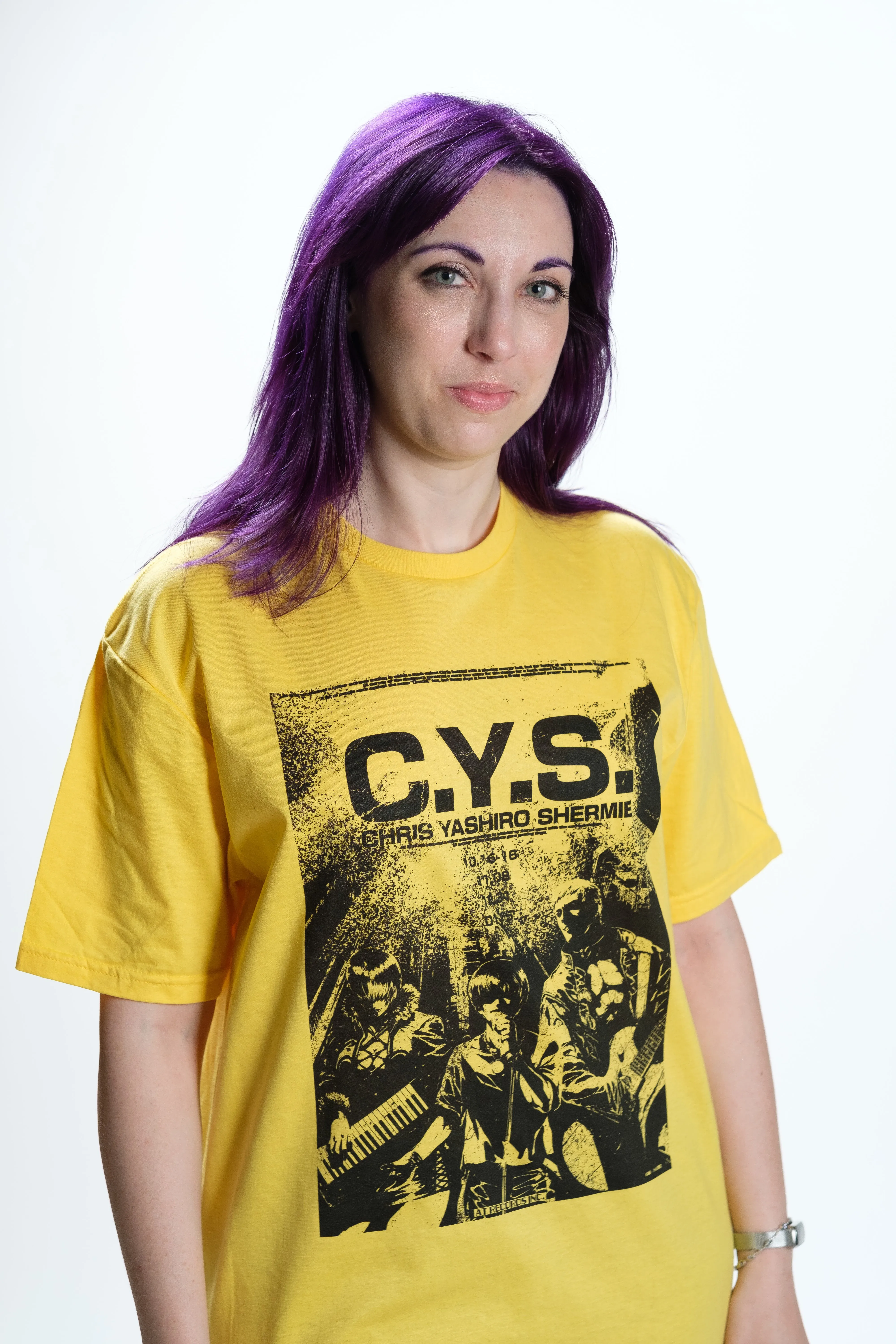 THE KING OF FIGHTERS - 'Team C.Y.S. Flyer' T-Shirt - Yellow