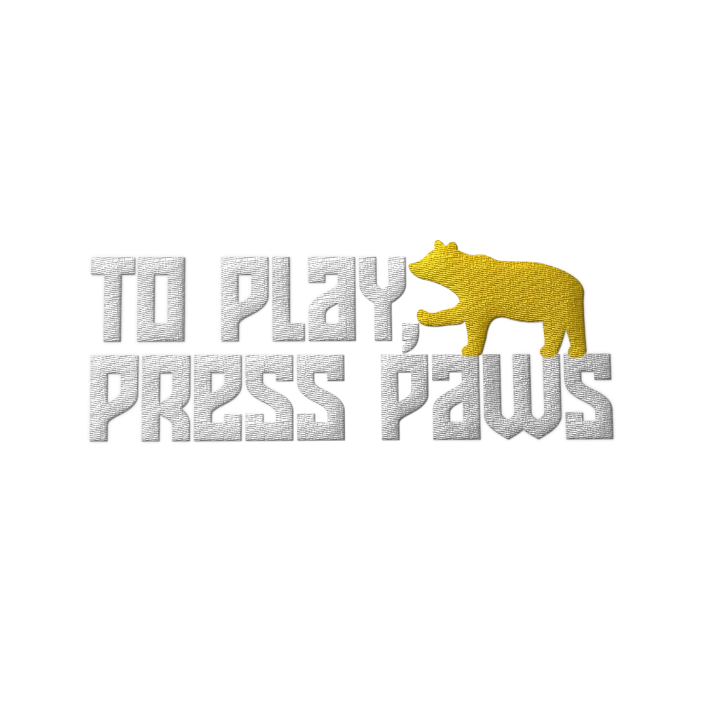 To Play Press Paws Snapback Hat