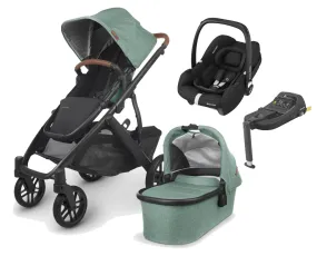 UPPAbaby Vista V2 with Cabriofix i-Size Car Seat and Base - Gwen