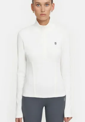 Viktoria & Woods Rib Long Sleeve - Ivory