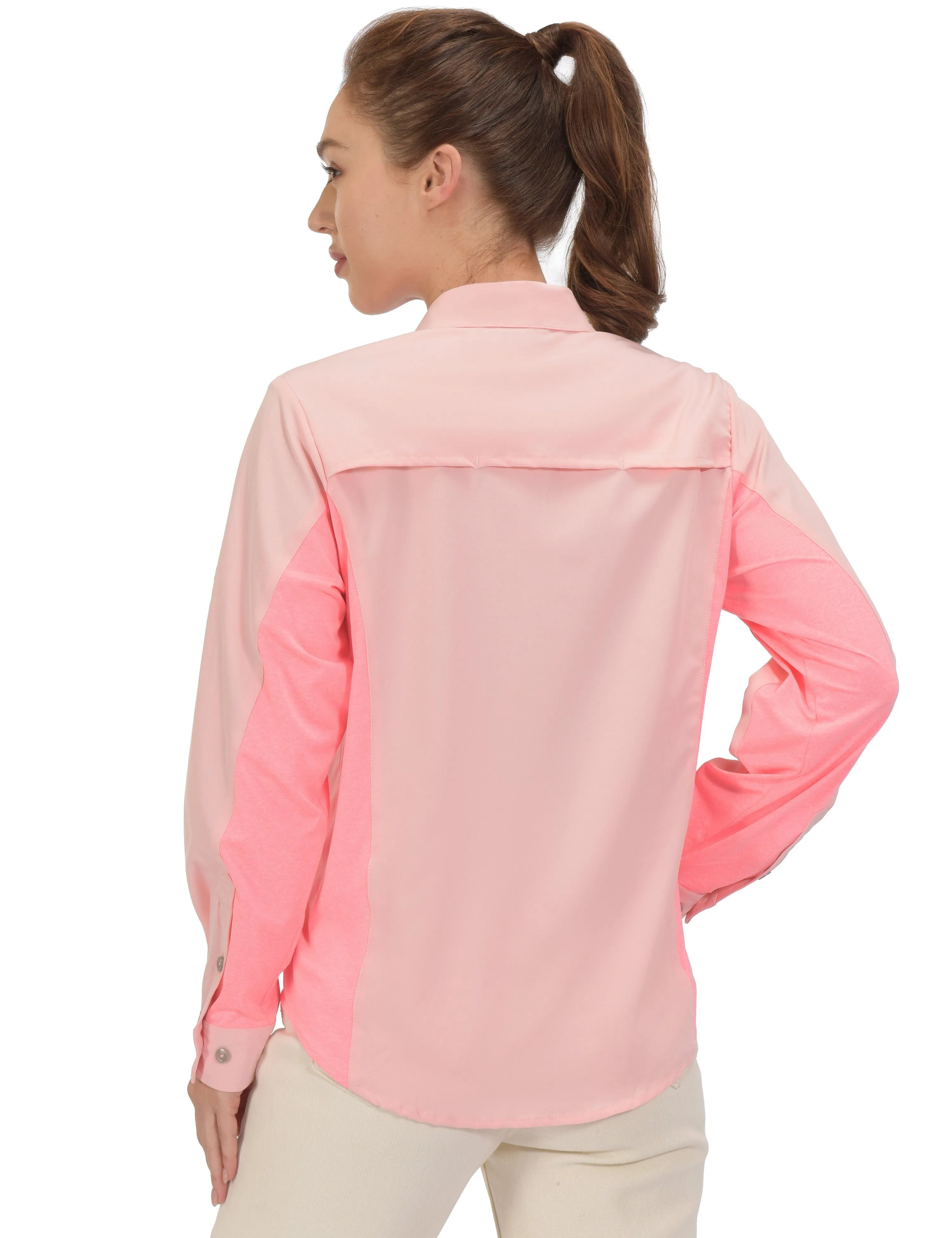 Women's UPF 50  Long Sleeve Hiking Shirt