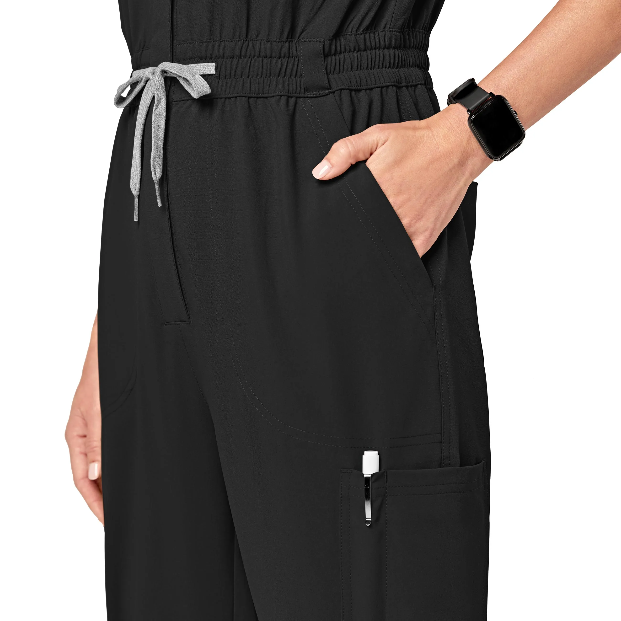 Wonderwink Renew 3134 Women's Zip Front Jumpsuit