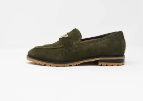 Yali Olive Suede